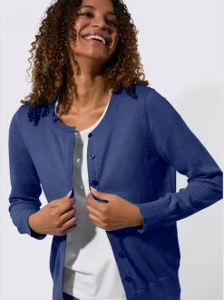 Cardigan pur coton