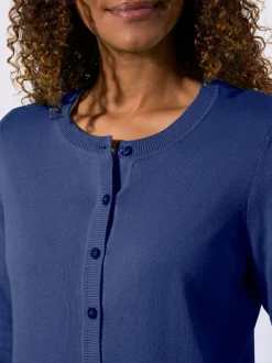 Cardigan pur coton