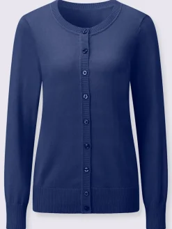 Cardigan pur coton