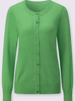 Cardigan pur coton