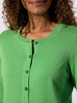 Cardigan pur coton