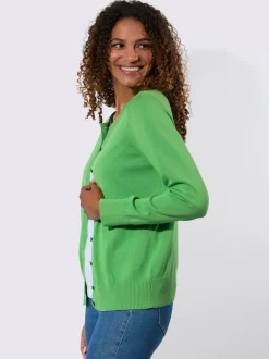 Cardigan pur coton
