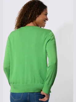 Cardigan pur coton