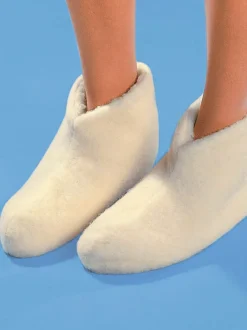Chaussons de lit doux et chaud