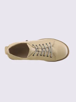Chaussures à lacets cuir nappa de vache