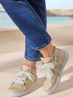 Chaussures à lacets cuir nappa de vache