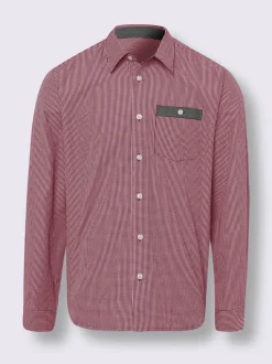 Chemise à carreaux carreaux en fils teintés