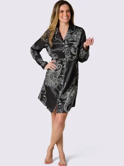Chemise de nuit satin