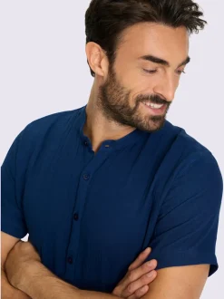 Chemise à manches courtes qualité mousseline