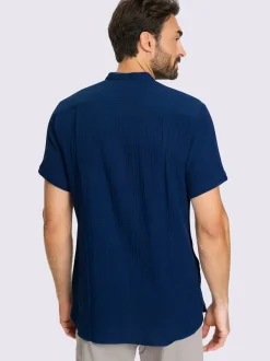 Chemise à manches courtes qualité mousseline