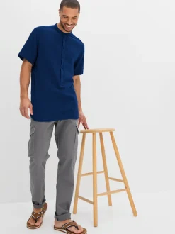 Chemise à manches courtes qualité mousseline