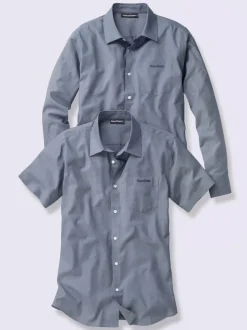 Chemise à manches courtes revêtement nano imperméable