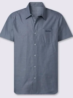 Chemise à manches courtes revêtement nano imperméable