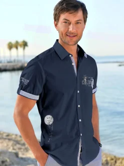 Chemise à manches courtes superbes détails