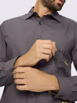 Chemise à manches longues motif imprimé