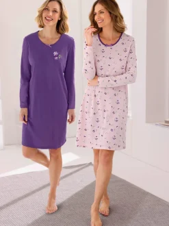 Chemises de nuit jersey fin