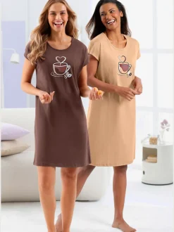 Chemises de nuit jersey fin