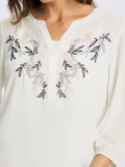 Chemisier à enfiler qualité polyester douce et fluide