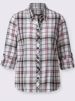 Chemisier en flanelle pur coton