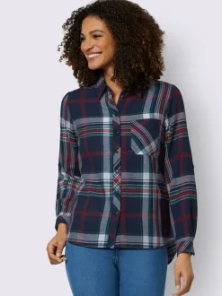 Chemisier en flanelle pur coton