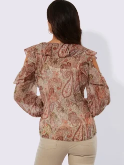 Chemisier en mousseline viscose