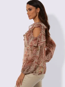 Chemisier en mousseline viscose