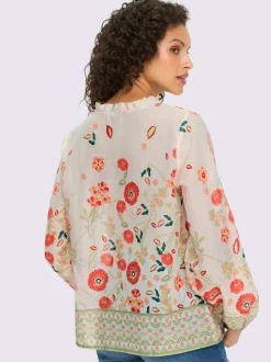 Chemisier imprimé floral