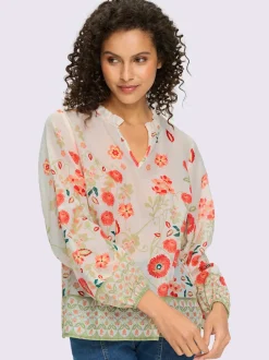 Chemisier imprimé floral