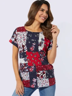 Chemisier joli aspect patchwork