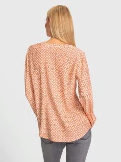 Chemisier à manches longues pure viscose