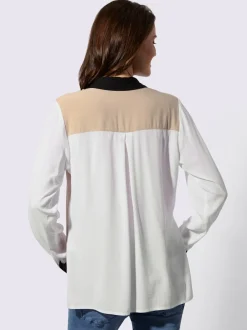 Chemisier à manches longues viscose (ecovero)