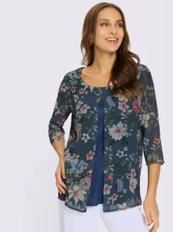 Chemisier motif féminin