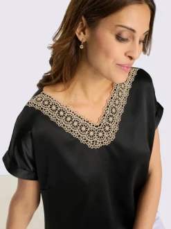 Chemisier qualité satin