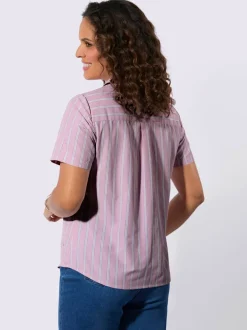 Chemisier rayé 50% coton
