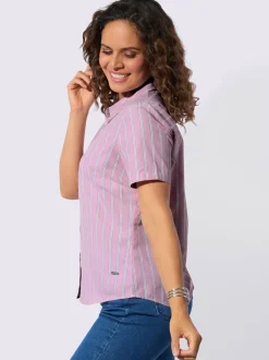 Chemisier rayé 50% coton