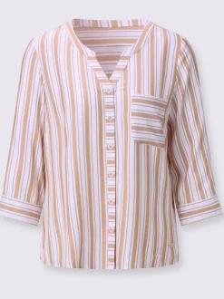 Chemisier rayé pure viscose