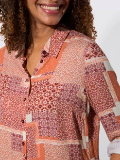Chemisier viscose douce et fluide