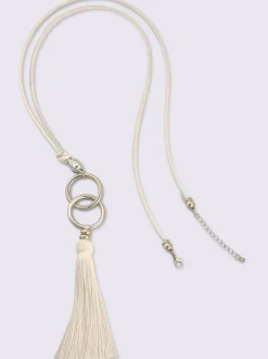 Collier houppe décorative