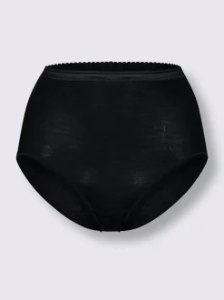 Culotte taille haute laine vierge