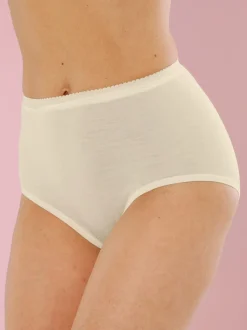 Culotte taille haute laine vierge