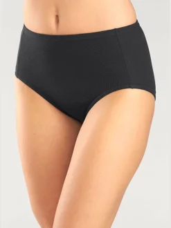 Culotte taille haute lot de 5 slips taille haute