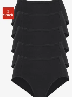 Culotte taille haute lot de 5 slips taille haute