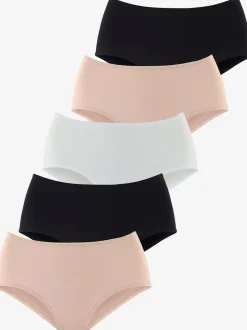 Culotte taille haute lot de 5 slips taille haute lascana
