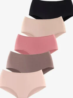 Culotte taille haute lot de 5 slips taille haute lascana
