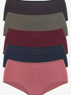Culotte taille haute lot de 5 slips taille haute vivance