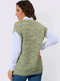 Débardeur en tricot ajouré