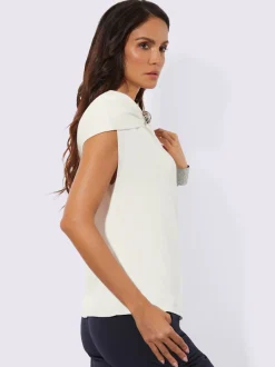Débardeur en tricot avec viscose (ecovero)