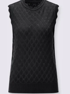 Débardeur en tricot 50% coton