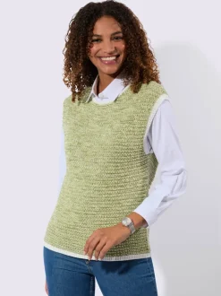 Débardeur en tricot 50% coton
