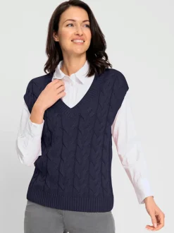 Débardeur en tricot 50% coton